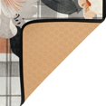 thumbnail image 3 of Yayeee Area Rugs for Living Room 5.2'x4' Non Slip Washable Bedroom Floor Carpet, Plaid Floral, 3 of 5