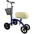 thumbnail image 2 of KneeRover Deluxe Sheepette Knee Walker Kneepad Cover with Thick Comfortable Padding, 2 of 5