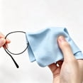 thumbnail image 2 of Eyeglass Cleaning Cloths, Island Silk Suede Double-Sided Lens Wipes 5 Pack, Lint-Free Microfiber Suitable for Eyeglasses, Sunglasses, Screens & Optical Devices, 2 of 5