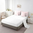 thumbnail image 5 of Homewish Pink Plaid Twin Bedding Sets 7-Piece, Geometric Buffalo Grid Bedding Comforter Set, Cute Checkered Sheet Sets, Breathable Home Decor, 5 of 8