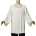 thumbnail image 6 of BLESSUME Clergy Cassock White Pleated Church Robes for Men Church Vestment, 6 of 7