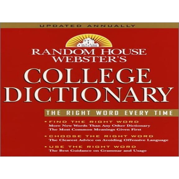Pre-Owned Random House Webster's College Dictionary Paperback