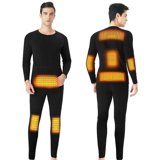 Winter Heated, Underwear Usb Battery Powered, Electric Thermal Long  Pant,（S） 