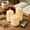 White, variant on 3D Printed Flameless LED Candles Set of 3 | PLA Candlesticks with Remote & Timer | Wedding Decor, Housewarming Gift for Her