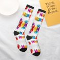 thumbnail image 6 of Women's Knee High Socks Happy Birthday Thermal Soft Knee Long Socks, 6 of 7