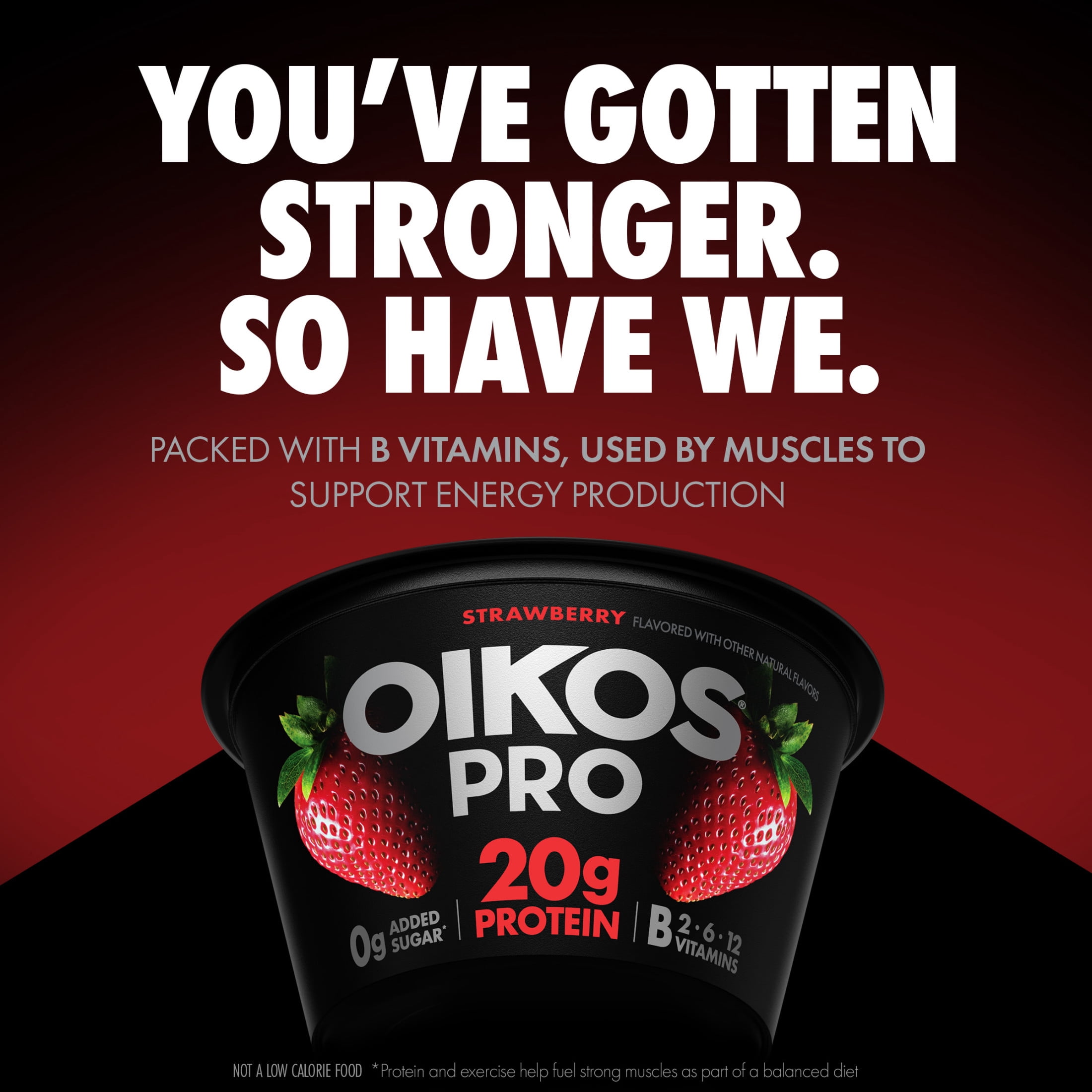 Oikos Pro 20g Protein, Vanilla Yogurt-Cultured Ultra-Filtered Milk Product Cups, 5.3 oz, 4 Count