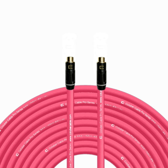 Coluber Cable - RCA Female to RCA Female - Pro Audio Music Powered Connector