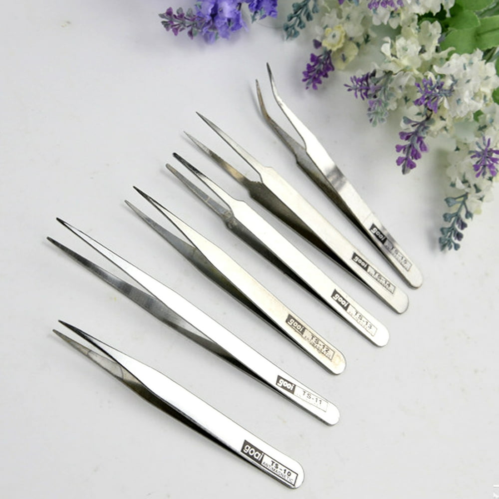 NK Precision Tweezers Set, Jeweler precision tool kit, AntiStatic