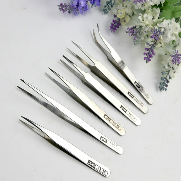 NK Precision Tweezers Set, Jeweler precision tool kit, Anti-Static
