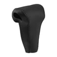 thumbnail image 1 of Cubierta de pomo de cambio de marcha Unique Bargains Trim para Honda CRV 2017 2018 2019 de cuero sintético negro, 1 of 7