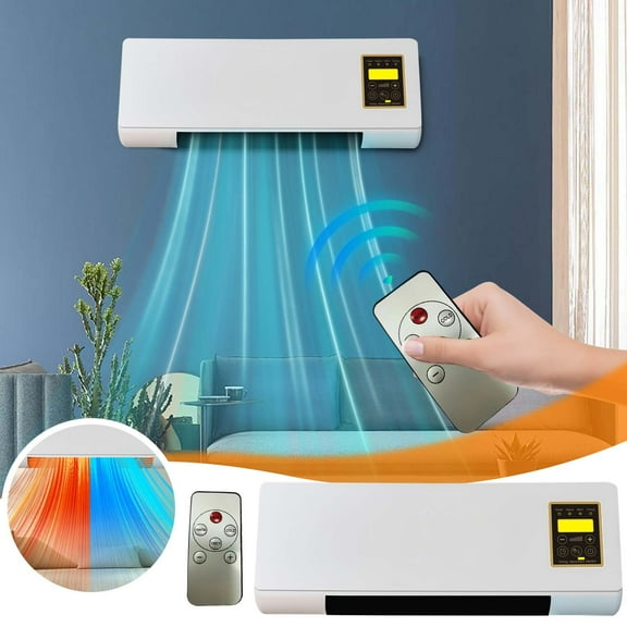 Mrrzels Window Air Conditioner with Remote, 20000BUT Air Conditioner, Small Split Air Conditioner for Living Room, Office, Kitchen