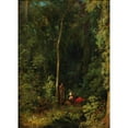 thumbnail image 3 of Jean-Paul Flandrin 18x24 Black Modern Framed Museum Art Print Titled - Ancient Pastoral, 3 of 5