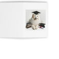 thumbnail image 3 of DistinctInk Greeting Card / Note Card - Samoyed Graduation - PACK of 100, 3 of 7