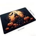 thumbnail image 3 of Halloween Themed Doormat Entryway Rug, Spooky Pumpkin Front Door Mat for Trick or Treaters, Non Slip Washable Mat for Indoor and Outdoor, Festive Halloween Floor Decoration for Home, 3 of 8