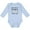 AE-Light Blue, variant on Inktastic My Great Grandma Loves Me Heart Great Grandchild Boys or Girls Long Sleeve Baby Bodysuit