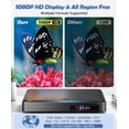 thumbnail image 2 of 1 Pack Mini DVD Player para TV con y Salida, Compatibilidad 1080P, Libre de Regiones, Puerto para Tarjeta USB/SD, Control Remoto Incluido, Reproduce DVD VCD SVCD, Compatible con PAL/NTSC, 2 of 8