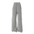 thumbnail image 4 of Chiccall Mens Flared Bottom Sweatpants Fashion Sequin Textured Street Trousers with Pockets, 4 of 6