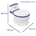 thumbnail image 3 of KIDDOS, Baño Entrenador De Baño Bacinica Kiddos Color Azul Liso., 3 of 5