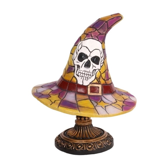Halloween Pumpkin Table Lamp with Vintage Base, LED Jack-O'-Lantern Light, Decorative Holiday Accent for Home Parties