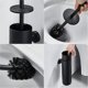 thumbnail image 4 of 304 Stainless Steel Toilet Brush and Holder Set,Black Chrome Toilet Brush with Holder,Toilet Brush with Black Handle, 4 of 4