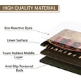 thumbnail image 5 of Farmhouse Rustic Kitchen Mats Set of 2 Non Slip Coffee Kitchen Rugs for Floor Farmhouse Low-Profile Washable Home Decor Kitchen Mat 17x47 Inch and 17x29 Inch, 5 of 6