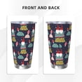 thumbnail image 3 of KLL Gnome With Mushroom Print 40oz Stainless Steel Insulated Car Cup with Spillproof Lid - Keep Your Drink Hot or Cold on the Go-Straw Two-piece Set, 3 of 8