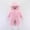 Pink, variant on Daqian Baby Girl Clothes Newborn Baby Winter Girls Boys Clothes Warm Bear Ears Overall Rompers Hooded Jumpsuit Toddler Girl Clothes Coffee 3-6 Months
