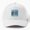 White, variant on Even Baddies Get Saddies Baseball Hat, Classic Mood Statement Design, Everyday Cap