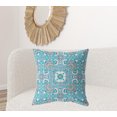 thumbnail image 3 of HomeRoots 411243 6 x 26 x 26 in. Light White Zippered Floral Indoor & Outdoor Throw Pillow, 3 of 5