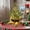F, variant on YingYouFu 12-inch Lighted Tabletop Christmas Tree Small Artificial Mini Xmas Tree with Red Berries Pine Cones and Burlap Base for Home Holiday Decor Indoor Table Centerpiece