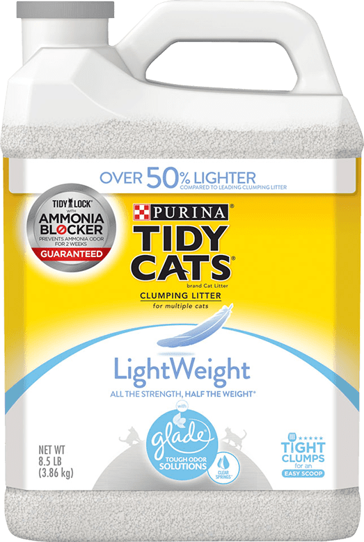 purina tidy cats lightweight glade tough odor solutions clumping cat litter