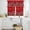 Red, variant on Independence Day Kitchen Curtains Sets for Windows 24 Inch Length, 4th of July Red Blue Stars Patriotic Rod Pocket Window Treatments Tier Curtains and Valances Set for Bedroom/Bathroom