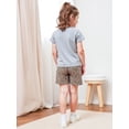 thumbnail image 4 of TAIAOJING Girls Summer Outfits Sets Casual Leopard Print Short Sleeve Shorts Outfits Sets O-Neck Loose Fit Toddler Clothes For Daily Wear Age 3-8 Years Cozy 5-6Y, 4 of 6
