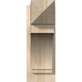 thumbnail image 2 of Ekena Millwork 7 1/2"W x 20"D x 20"H Imperial Smooth Arts and Crafts Outlooker, Douglas Fir, 2 of 4