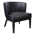 thumbnail image 1 of Boss Office Ava Fauteuil d'Appoint Matelassé Noir, 1 of 7