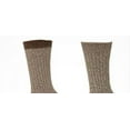 thumbnail image 5 of Sierra Outdoor Boot Hiking Marled Cotton Crew Socks W33 (Fits Shoe Size 6-10, Socks Size 9-11, Brown), 5 of 10