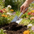 thumbnail image 2 of Weeding Tools For Garden Stainless Steel Hand Trowel With Ergonomic Handle 10.63 in x 2.95 in For Digging Weeding And Transplanting, 2 of 7