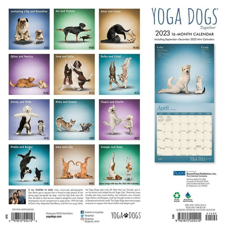 Yoga Dogs Calendar
