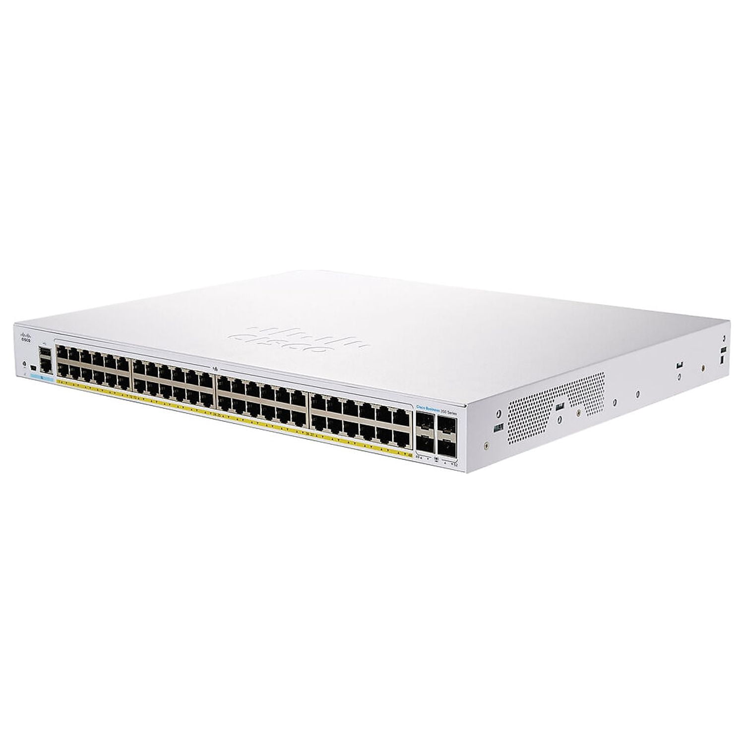 Cisco CBS350-48P-4X-NA network switch Managed L2/L3 Gigabit Ethernet (10/100/1000) Power over Ethernet (PoE) Silver