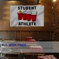 thumbnail image 3 of Anley 3 ft x 5 ft Student Athlete Flag - Novelty College Funny Dorm Flags Polyester, 3 of 7