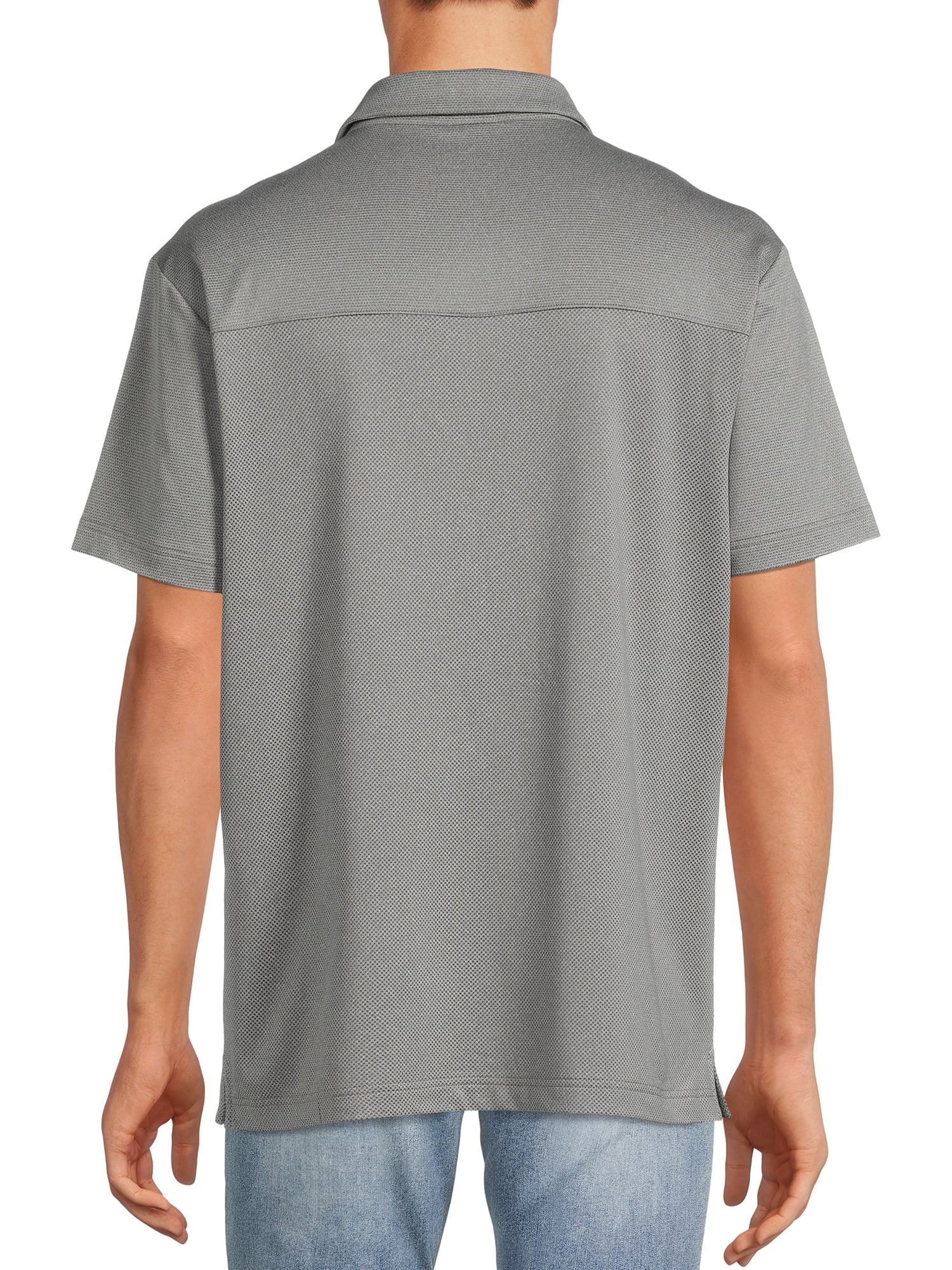 George Men's Short Sleeve Elevated Polo Shirt