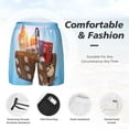 thumbnail image 3 of Rocae Trip to London for Men's Swim Trunks Quick Dry With Two Side Pockets and One Lined Patch PocketXX-Large, 3 of 9