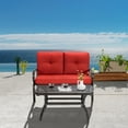 thumbnail image 3 of Patiojoy Ensemble de Causeuse et Table Mobilier Extérieur Jardin, 3 of 8