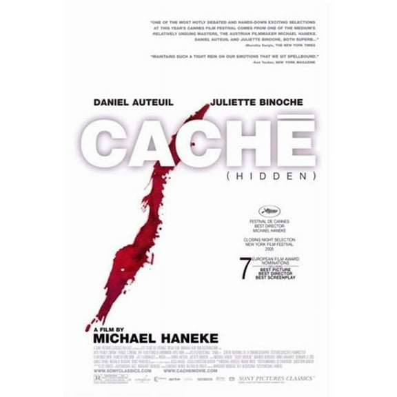 Posterazzi MOV371273 Cache Movie Poster - 11 x 17 in.