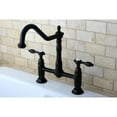 thumbnail image 2 of Kingston Brass KS1175TAL Tudor Bridge Kitchen Faucet, Oil Rubbed Bronze, 2 of 5