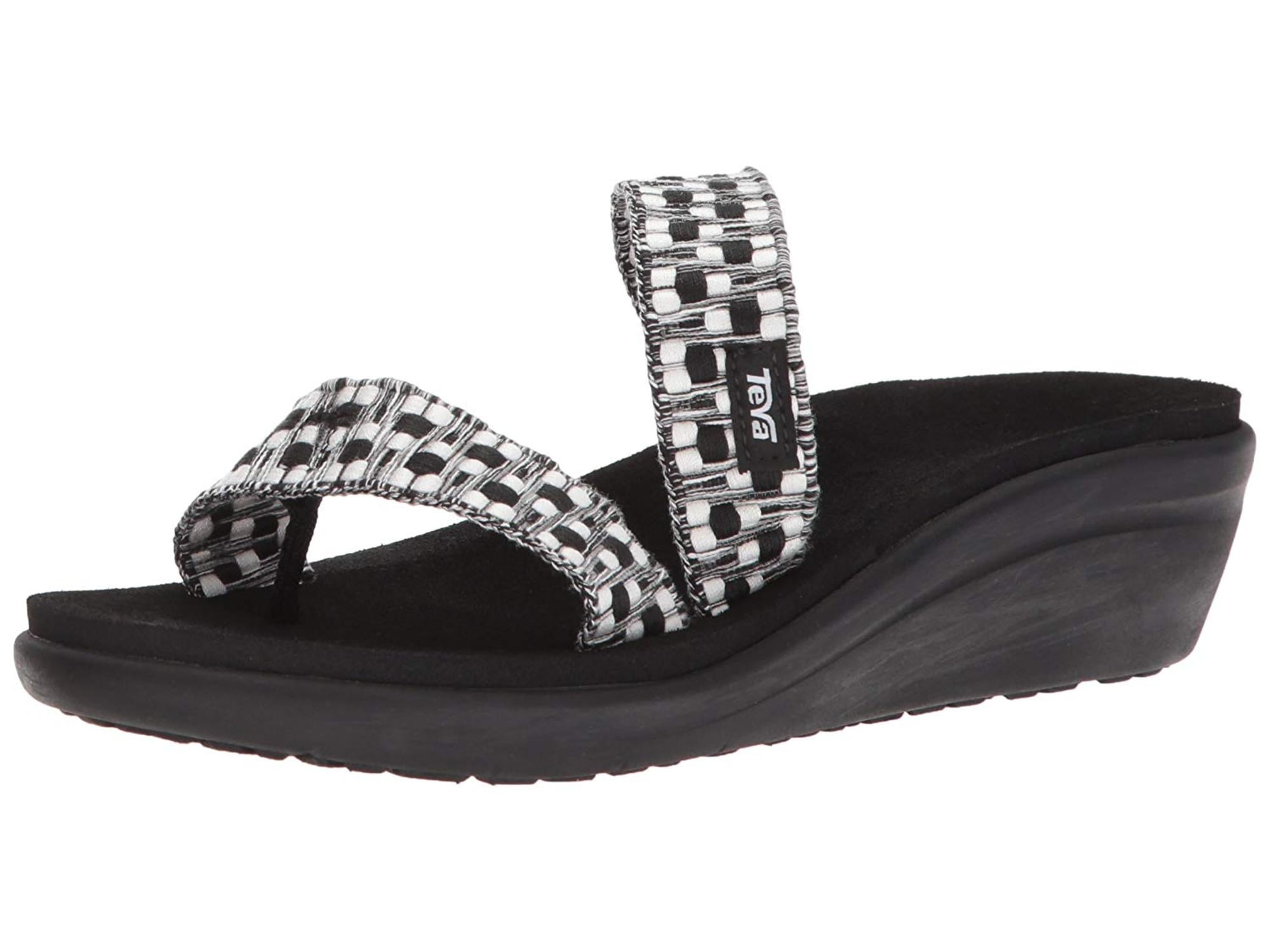 teva wedge flip flops
