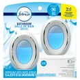 thumbnail image 3 of Febreze Bathroom Air Freshener, Odor-Fighting, Linen & Sky Scent 2 Refills, 3 of 16