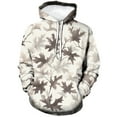 thumbnail image 6 of Rebaike Men's Snow Camo Hoodie Winter White 3D Forest Camouflage Pullover Sweatshirt, 6 of 8