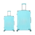 thumbnail image 1 of WINGOMART Ensemble de Bagages 2 Pcs Léger Durable PC+ABS Rigide, Roues Doubles Pivotantes, Cadenas TSA - 20 Po et 28 Po, 1 of 8