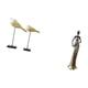 thumbnail image 5 of Esculturas Modernas De Madera De Pájaros Y Damas Tribales, Artesanías Decorativas De Animales Para Dormitorio, Escritorio, Chimenea, Armario, Decoración Del Hogar, Interior, 5 of 8